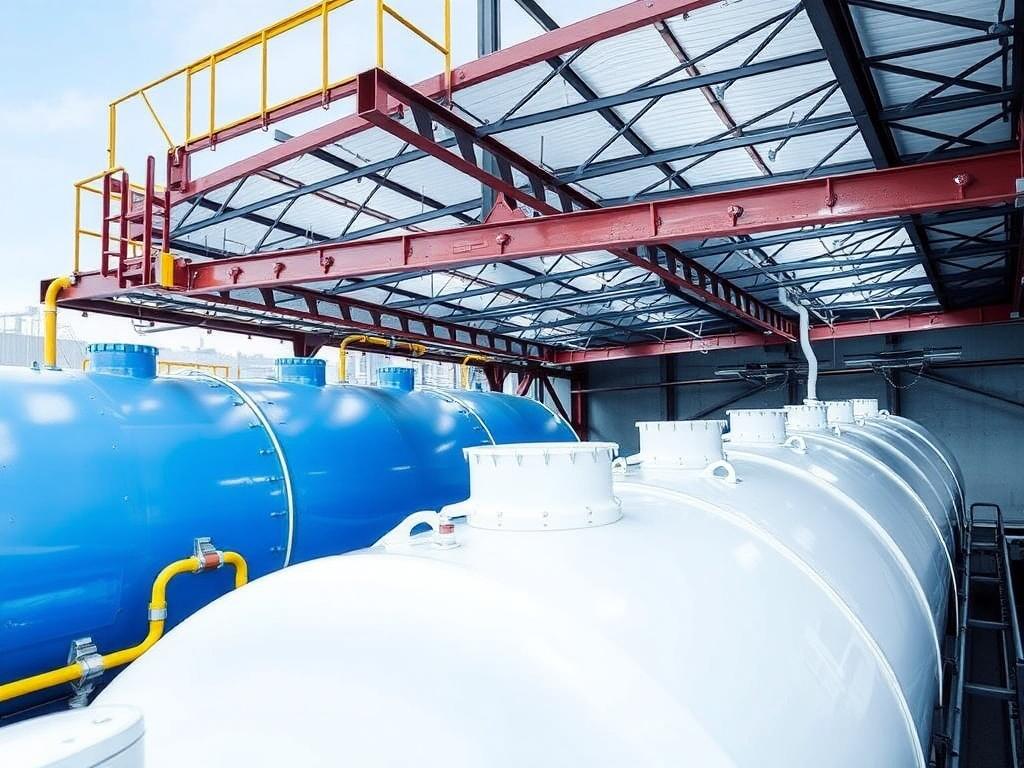 Tanks for petroleum products: a reliable solution for transporting oil and derivativesфото